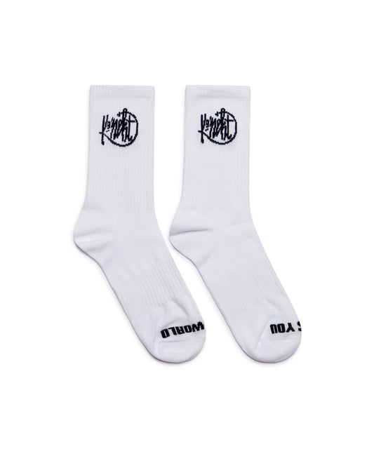 Socks TWNY White-Black