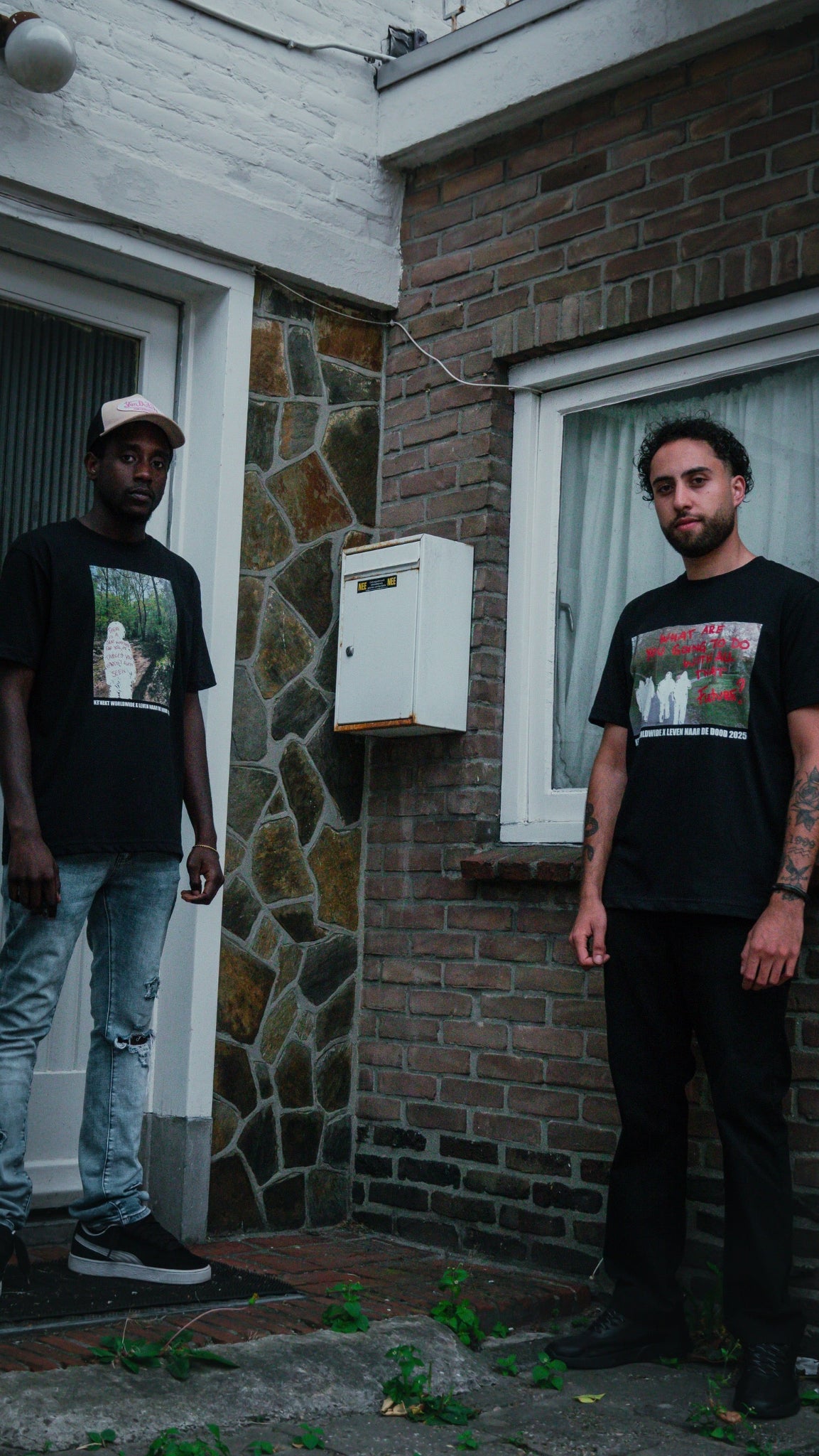 T-shirt Ke'nekt X LNDD Your place